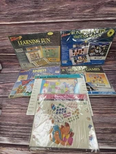 Lot Of 5 GeoSafari Electronic Learning System Game Card Sets Complete