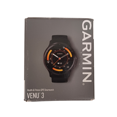 Garmin Venu 3 45mm Health & Fitness GPS Smartwatch, Slate Bezel