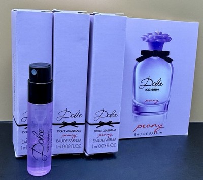 3x DOLCE & GABBANA Dolce Peony Eau de  Parfum! Sample Cards