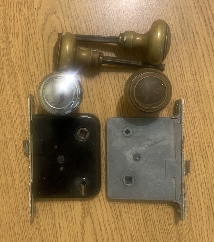 Vintage Door Knobs Hardware From My 1950 House