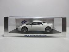 Mini Car 1/43 Spark Model Lotus Evora S 2010 White Model Car