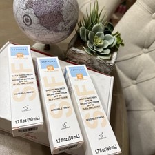3 Sephora Daily Mineral Sunscreen Cream SPF 30 1.7fl.oz./50ml EXP 12/2025