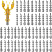 Fishing Nail Weights Set 70/50pcs Bass Soft Plastic Lure Neko Rig Insert Sinkers
