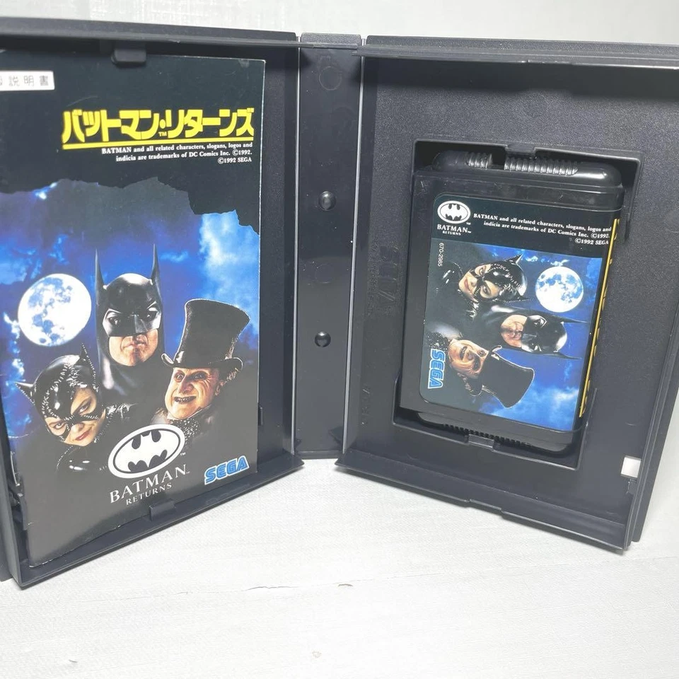 Batman Returns Mega Drive Video Game Software Japan Import - Image 4 of 4