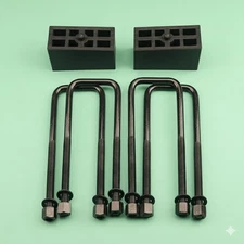 For Nissan Frontier Equator 2005-2024 2WD/4WD Rear 3" Leveling Lift Kit Nylon