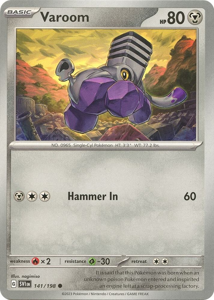 Scarlet & Violet Commons, Base Set SV01, SVI, Pokemon TCG