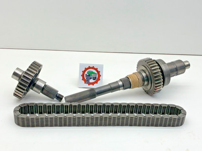 Ford NP208F Transfer Case Loaded Main Shaft Front Output Shaft Chain Set OEM