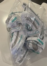 Lake Placid Summit Adjustable Youth Ice Skates Size: Large 5-8 White Mint NEW