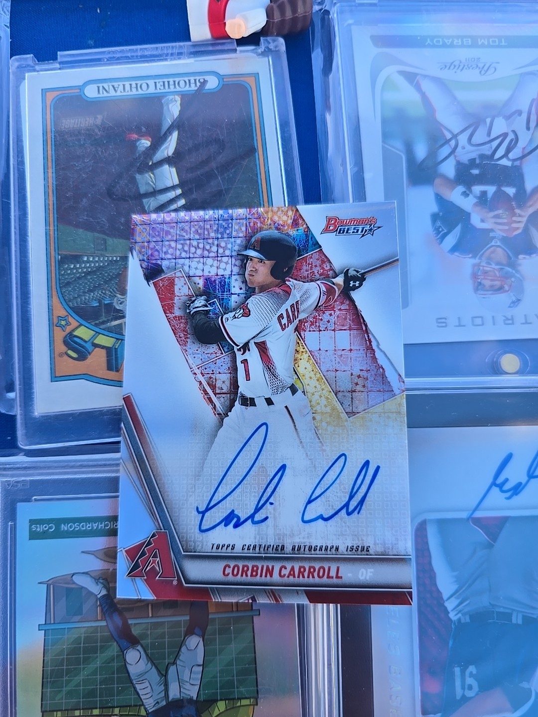 2019 Bowman's Best - Autographs Corbin Carroll #B19-CC (AU, RC)