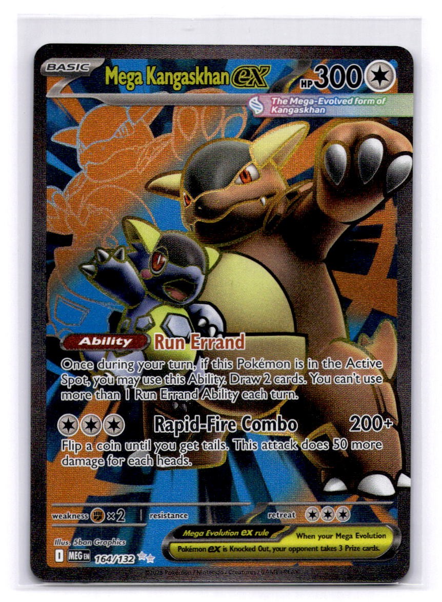 Mega Kangaskhan ex - Ultra Rare ME01: Mega Evolution 164/132 LP-NM