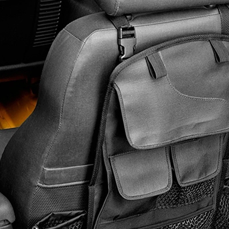 For Jeep Wrangler 1987-2024 Bestop RoughRider Organizer Seat Back Organizer Foto 2 de 4