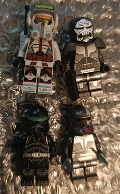 LEGO Star Wars | The Bad Batch | Crosshair, Tech, Wrecker & Seargent Hunter 