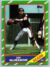 1986 Topps #10 Jim McMahon