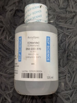 AccuSPEC science Chloride IC Standard, 1000 ppm
