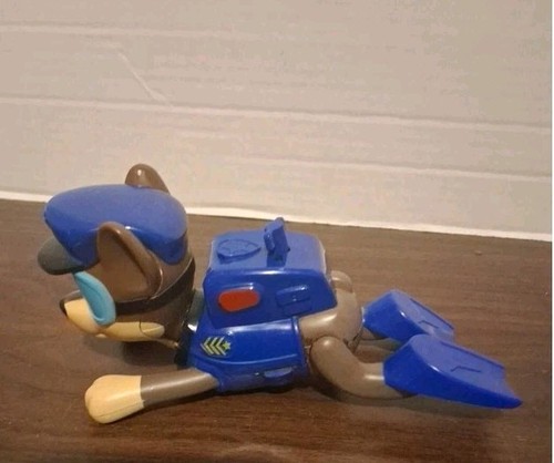 Paw Patrol Chase Paddlin Pups Swimmer Swimming Pool Tub Toy 6" Windup - Picture 5 of 12