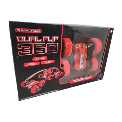 Super Wheels Duel Flip 360 2.4GHZ Double Sided Remote Control Car. 12 MPH Speed
