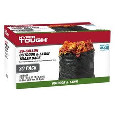 Hyper Tough 39-Gallon Drawstring Outdoor & La...