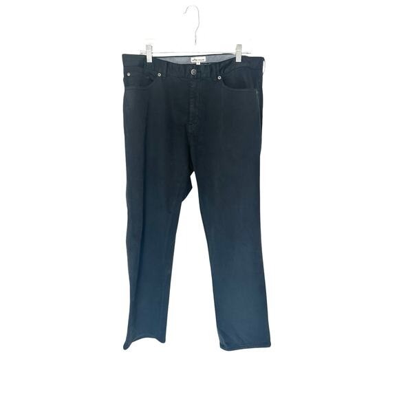 Peter Millar Mens Black Basic Ultimate Sateen 5 P… - image 1