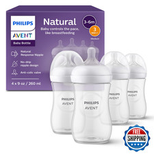 Philips Avent Natural Baby Bottles Natural Response Nipples Medium Flow Flow 3