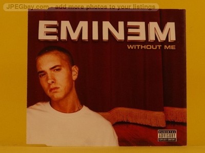 EMINEM WITHOUT ME (L82) 3 Track CD Single including Picture Sleeve AFTERMATH