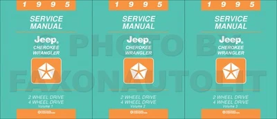 Manual De Servicio Y Reparación Jeep Wrangler Cherokee 1995 Incluye Cableado - Imagen 1 de 4