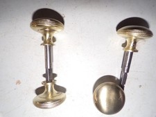 Poignées de porte anciennes en laiton