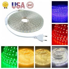 110V High Brightness SMD5050 LED Strip Light Cuttable, Waterproof IP65