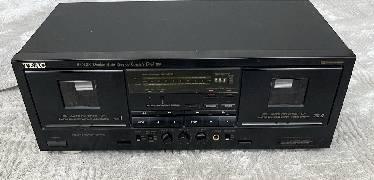 Teac W-520-R vintage audio equipment - eBay listing photo 3