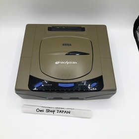 Sega Saturn SS Home Console HST-3210 Grey Tested working NTSC-J w/ Ctrlr+Cables