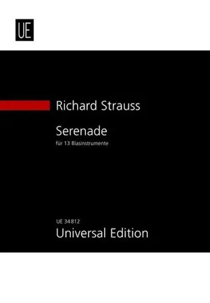 Serenade | Op. 7. 13 Blasinstrumente. Studienpartitur. | Richard Strauss | Buch-image