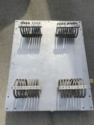 Aeroflex Vibration Isolation Platform w/ 4 Wire Rope Isolators Heavy Duty