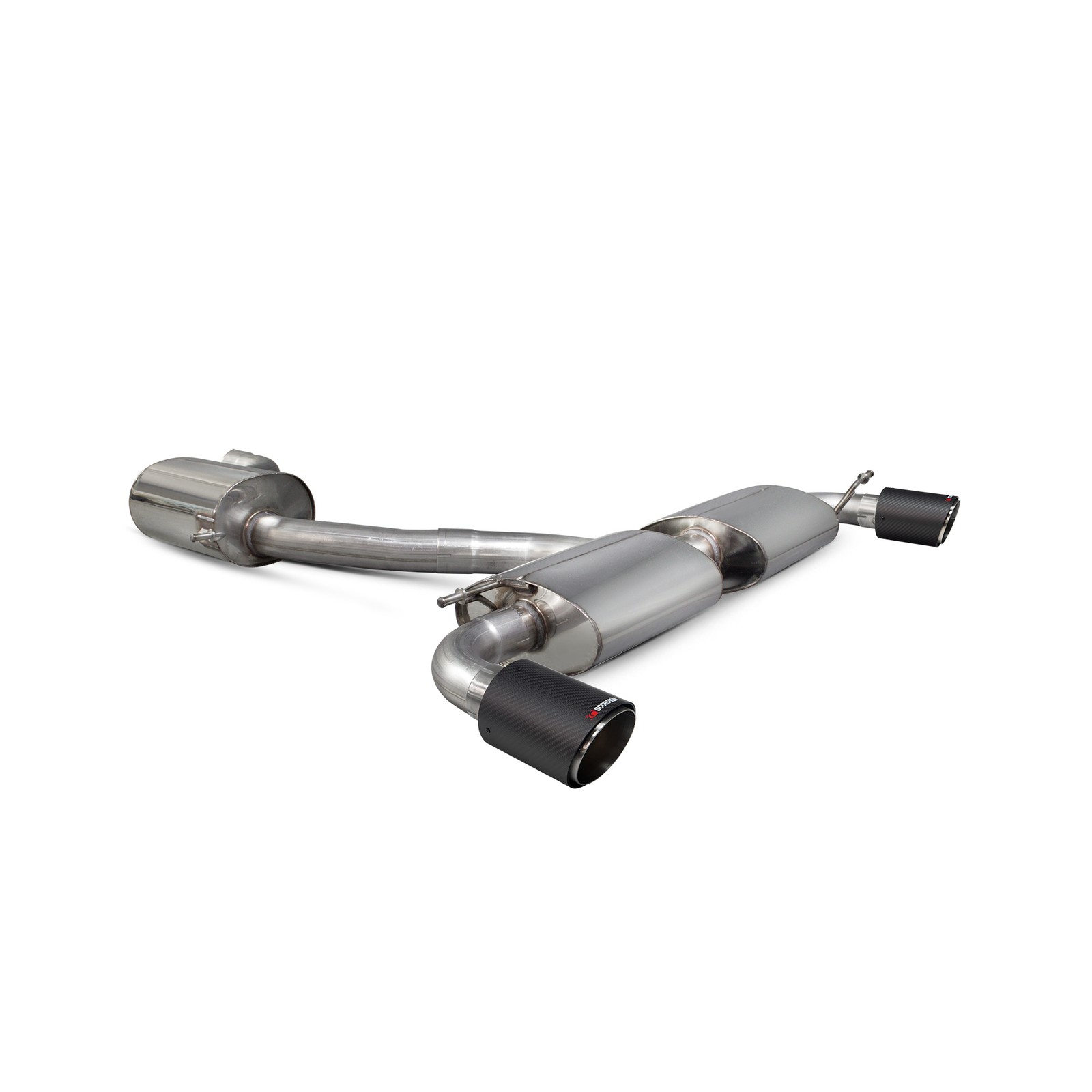 Scorpion Resonated 3'' Exhaust System For VW Golf GTI (MK6) - (SVW036CF)