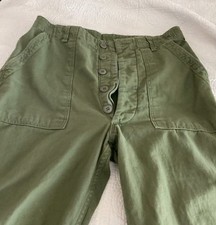 Authentic Military Utility Trousers Or Fatigue Pants Size