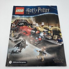 Lego 75955 Harry Potter Hogwart's Express Train Instruction Manual Booklet ONLY