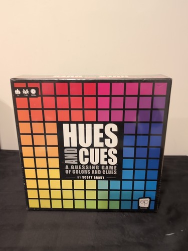 Hues And Cues Viral Board Game A Guessing Game Of Colors & Clues NEW SEALED NIB