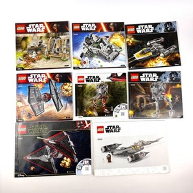 Lego Star Wars Lot of 20 Instruction Manuals Books 6209 7257 8097 75100 READ/SEE