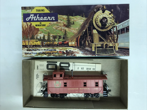 Acopladores Kadee HO Athearn 1262 Red Canadian National Caboose CNR 72901 | Zustand: Used
