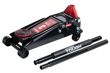 Hyper Tough T830023W 3 Ton Garage Jack with Dual Pumps - Heavy-Duty Steel