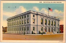 Postcard BUILDING SCENE Billings Montana MT f/01 AL7014