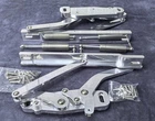 FOR 1969 1970 1971 1972 POLISHED Chevelle Billet Aluminum Hood Hinges 6061-T6CNC