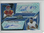 2023 LEAF METAL CALEB WILLIAMS/MALACHI NELSON ROOKIE/RC 2X-AUTO #1/1 *BLUE MOJO*