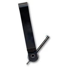 Zak Tool ZT98-BLK Tactical I.D. Holder & Hidden Handcuff Key, Black