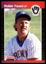 Robin Yount 1989 Donruss #55 Brewers MLB READ FREE SHIPPING AutographDen