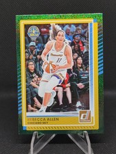 2025 Donruss WNBA Rebecca Allen #76 Green Shimmer