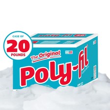 Poly-Fil  Premium Polyester Fiber Fill by Fairfield, 20 Pound Box