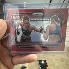 Panini 2023 Prizm UFC Red Prizm Viviane Araujo #73 /199 Serial Numbered
