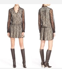 Alice + Olivia Deena drop waist lace dress Size: M