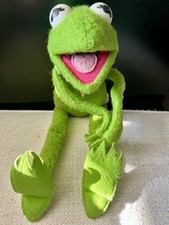 Vintage Kermit the Frog 850 Jim Henson Muppet Plush Toy Fisher Price 1976