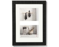 Bilderrahmen Collage Holz Home Schwarz 2 Fotos 10X15 Cm