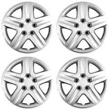 16 5 Spoke Silver Wheel Cover Hubcaps For 2006-2011 Chevy Impala